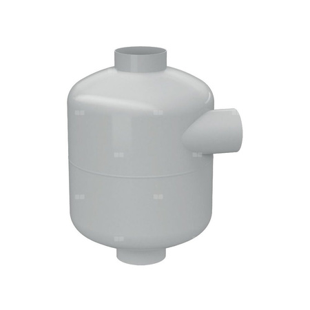 Separator mikropęcherzy REFLEX T 170, 10 bar / 110'C, DN50/65/65, kolor: szary