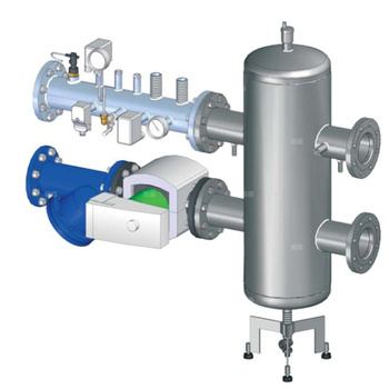Zestaw bezpieczeństwa w komplecie z pompą i sprzęgłem hydraulicznym do kotła 900 kW