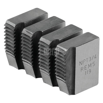 Noże gwintujące NPT 3/4, Zestaw REMS
