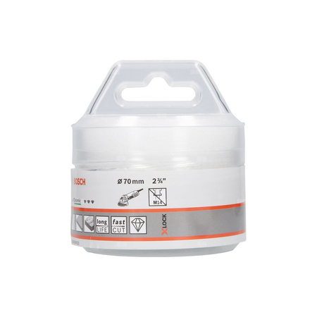 Diamentowa przecinarka Best for Ceramic Dry Speed 70x35 z systemem X-LOCK 70 x 35 mm