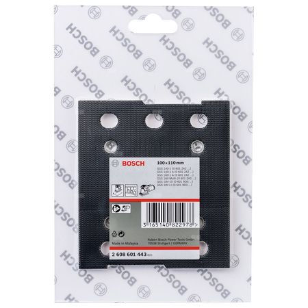 Płyta szlifierska 110 x 100 mm