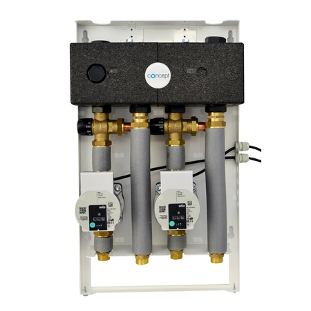 Zestaw Concept by Womix MIX-BOX 5 z dwoma grupami GP-TC MIX BOX 20 z pompami Grundfos UPM3 AUTO L 15-70