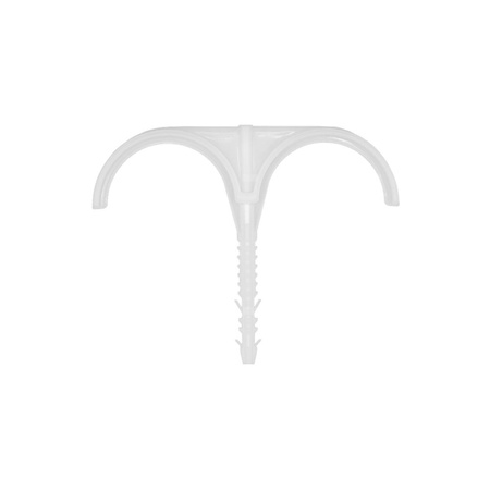 Hak podwójny do rury rekuperacyjnej 63mm - 25szt. II