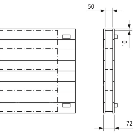 Grzejnik płytowy typ 21 KERMI V-HHV QN5150(R), bez osłony wym. 420 x 4800 mm, kolor biały, moc 5150 W
