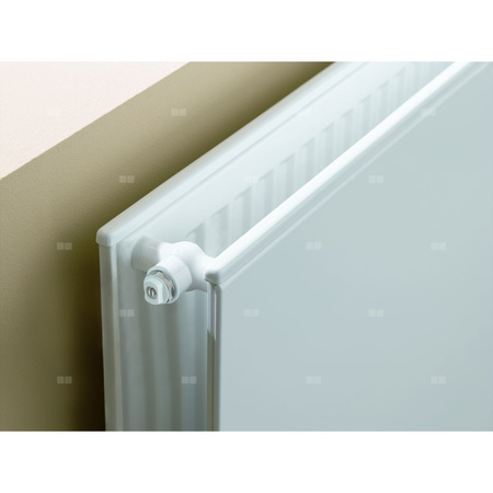 Kermi®X2®Plan-V hig. T20wys755x102x805mm biały, 10 bar, zaworowy, prawy, bez osłony