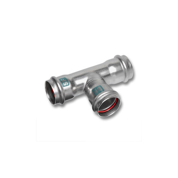 Trójnik SANHA NiroSan SF stal nierdzewna 54 mm x 35 mm x 54 mm (zw x zw x zw)