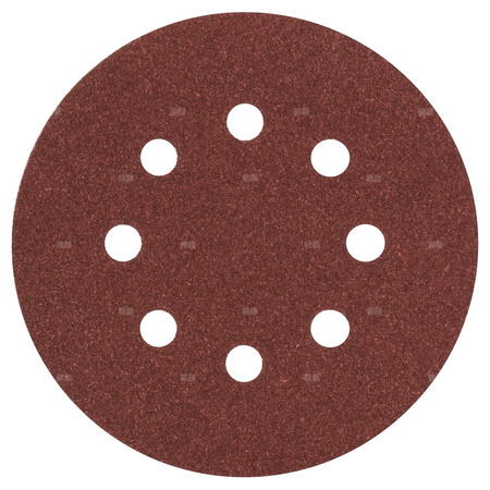 5-częściowy zestaw papierów ściernych do szlifierek mimośrodowych K =120