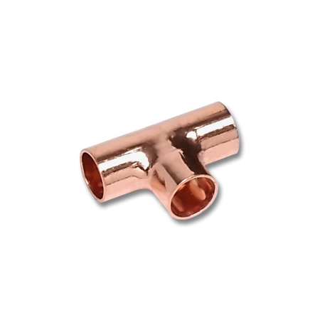 Trójnik SANHA 5130 Cu 18 mm x 12 mm x 14 mm (lut wewnętrzny)