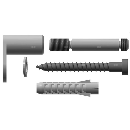 Kermi AbstandhalterSet Casteo,Geneo quad