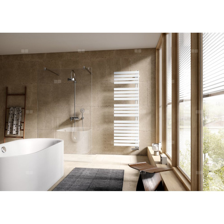 Grzejnik Grzej. Kermi®Credo®Half®flat 1400x450x37, RAL 9016, lewy