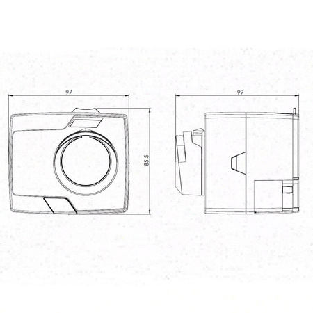 Siłownik elektryczny proporcjonalny, 24 V AC/DC, 60/120 s, 6 Nm AFRISO ARM 992 ProClick
