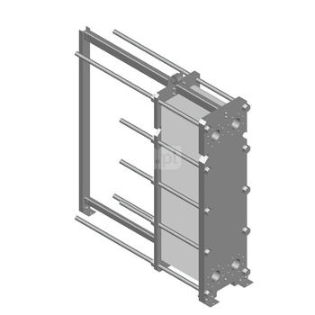 Wymiennik ciepła REFLEX RMG-51-160 płytowy CO, skręcany, 110'C, 10 bar