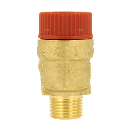 Zawór przelewowy AFRISO MS mosiądz 2,5 bar GZ x GW 1/2'' x 3/4''