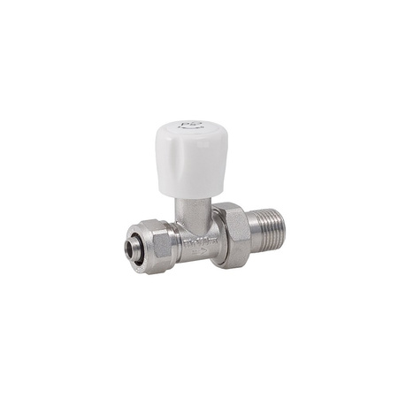 PHA-030/PEX Zawór grzejnikowy prosty z zaciskiem Pex/Al 1/2"