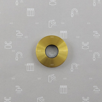 Rozeta ramienia natrysku do zestawu podtynkowego MOZA GOLD