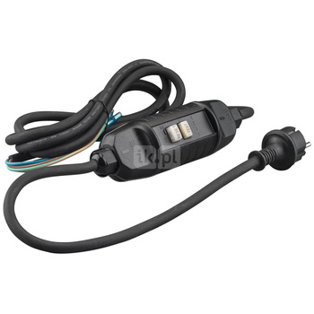 Kabel przyłączen. 3 m, z PRCD