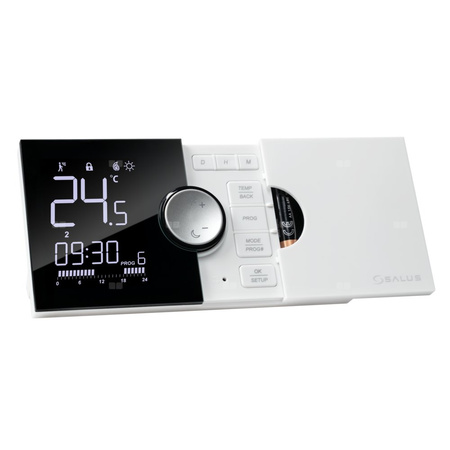 Salus bezprzewodowy, natynkowy, regulator 091PRORF, tygodniowy