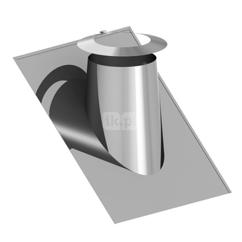 Przejście przez dach 26-35st. stal nierdzewna z płytą Pb+kołnierz fi225/450mm