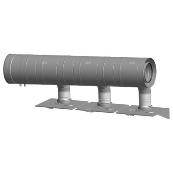 Kolektor koncentryczny DN 300/400 dla kaskady 4 kotłów Victrix Pro V2 150