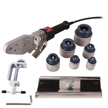 Zgrzewarka polifuzyjna ROWELD P63-3 SET (850 W) BLUE 20, 25, 32, 40, 50, 63 mm