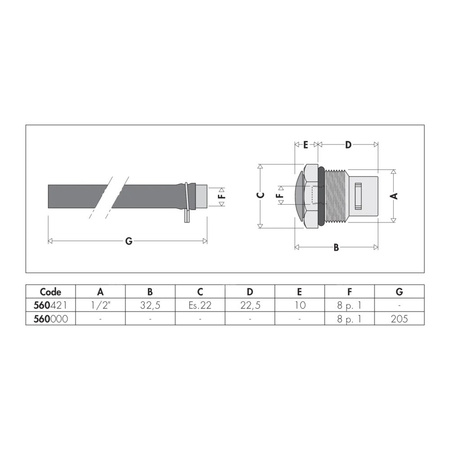 Zawór spustowy do grzejników i kotłów wiszących 1/2"