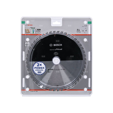 Ostrze do piły tarczowej bezprzewodowej Standard for Wood 254 x 2,2 / 1,6 x 30 T40