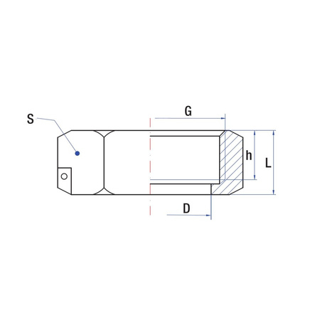 Nakrętka RUMET do łącznika wodomierza DN 32 G6/4 mosiądz