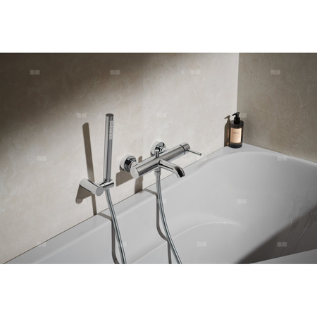 MOZA BATERIA WANNOWA POZIOMA, ŚCIENNA, CHROM