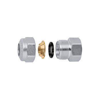 Złączka z gwintem wewnętrznym, wykończenie: chrom F. 1/2"-15CR