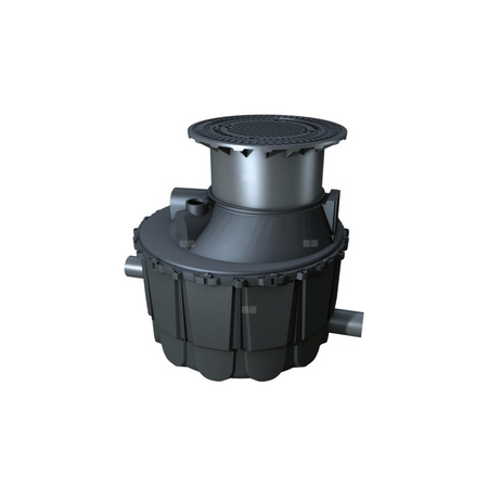 Studzienka do pobierania próbek typ München z PE-HD do zabudowy w ziemi, DN100, właz kl. A/B