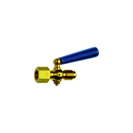 Zawór manometryczny 2-drogowy AFRISO 5W mosiądz, GZ x GW, 1/4'' x 1/4'', kl. PN6