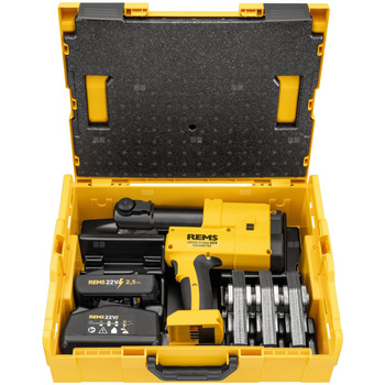 REMS Akku-Press 22V Connected Zest V 15+22+28 L-Boxx