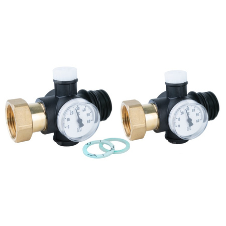 Zawór odpowietrzający c. o. AFRISO do PROCALIDA EF1 z termometrami 1''