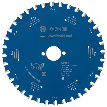 Tarcza pilarska Expert for Sandwich Panel TARCZA PILARSKA EX SH H 210x30-36