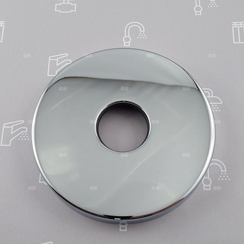 Rozeta z uszczelką  do baterii wannowej wolnostojącej MOZA CHROM