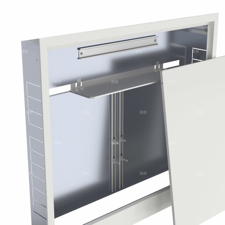 Szafka podtynkowa SP-14/12L (14 obw. c.o./12 obw. z ukł. miesz.) pod listwę sterującą II