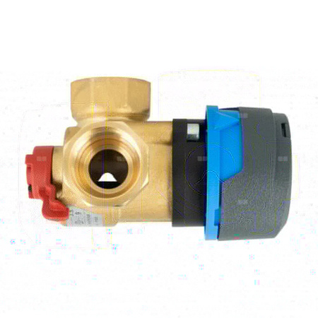 Zawór obrotowy trójdrogowy AFRISO ARV 384 Vario ProClick, mieszający, Siłownik elektryczny ARM 343, DN 25