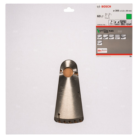 Tarcza pilarska Optiline Wood PIŁA TARCZ.-T OPTI 305X3.2X30Z60