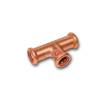 Trójnik SANHA Press Solar miedź 28 mm x 18 mm x 22 mm (zw x zw x zw)