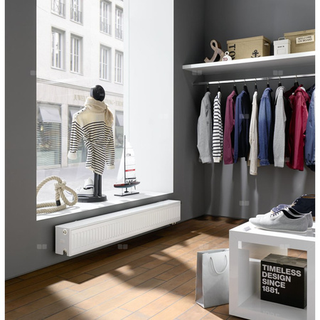 Grzejnik płytowy Kermi®X2® Profil-V typ 11 700x61x2000 biały,10 bar, z osłonami