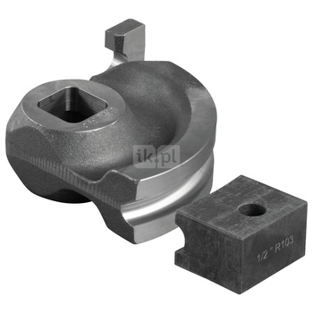 Segment gnący i element ślizg. fi 21,3, 1/2''(s=1,6/2/2,6),R103
