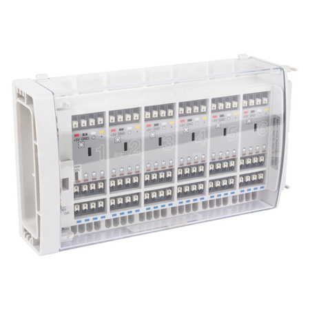 Moduł sterujący przewodowy AFRISO RM D6 CosiTherm do systemu sterowania instalacji domowej