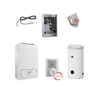 Zestaw z kotłem kondensacyjnym TERA 24 Komfort Plus 160