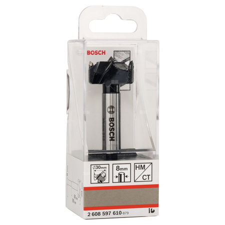 Wiertło środkowiec, z węglikami spiekanymi 30x90