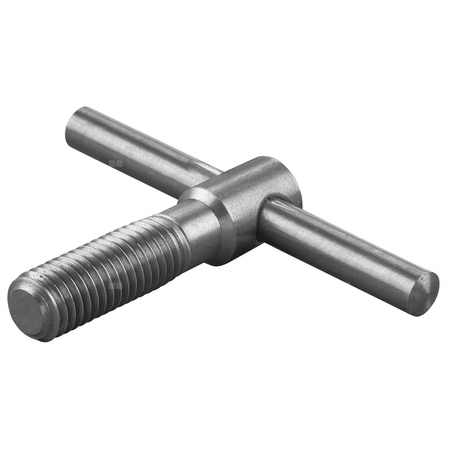 Wrzeciono zacisku zmontowane