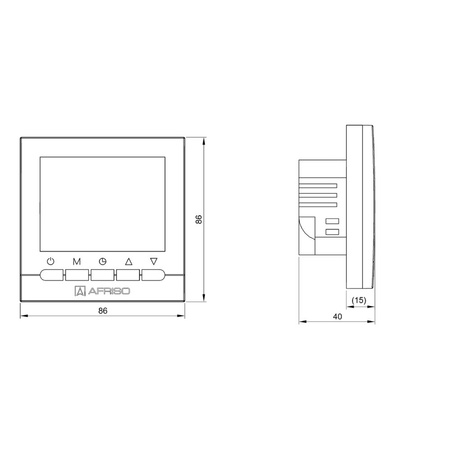 Termostat pokojowy RT 10 D-230