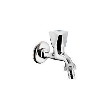 Zawór wypływowy umywalkowy ścienny ze złączką węża