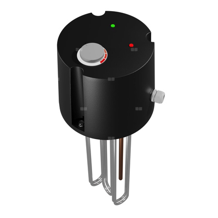 Komplet elektryczny z grzałką12 kW 400V na flanszy fi 180 mm