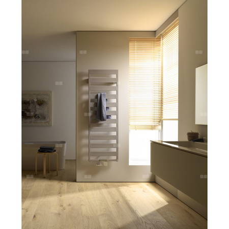 Grzejnik drabinkowy KERMI Casteo BH, wym. 986 x 500 mm, kolor srebrny, moc 438W
