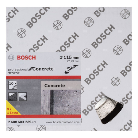 TARCZA DIAM. CONCRETE * 115 /22,23 10PC